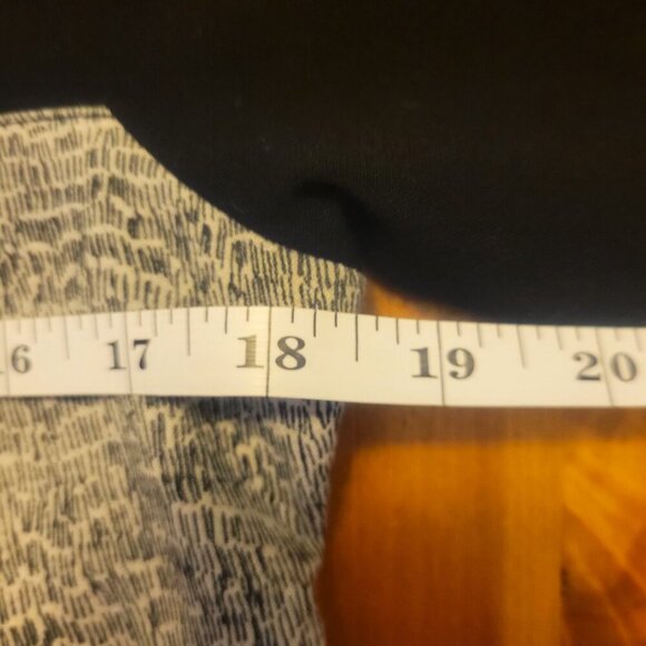 SKUNKFUNK Colorblock Black Upper/Gray w/Black Design Body Zip Front Dress - Sz 4 - Picture 13 of 15